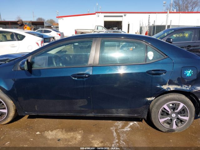 2T1BURHE5KC229381 Toyota COROLLA LE