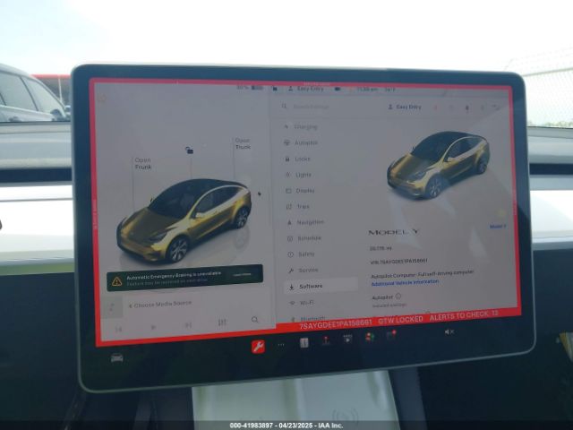7SAYGDEE1PA158661 Tesla Model Y Awd/long Range Dual Motor All-wheel Drive