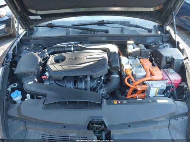 KMHL24JJ5NA041548 Hyundai Sonata Hybrid Blue