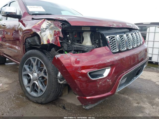 1C4RJFCT3KC621988 Jeep Grand Cherokee Overland 4x4