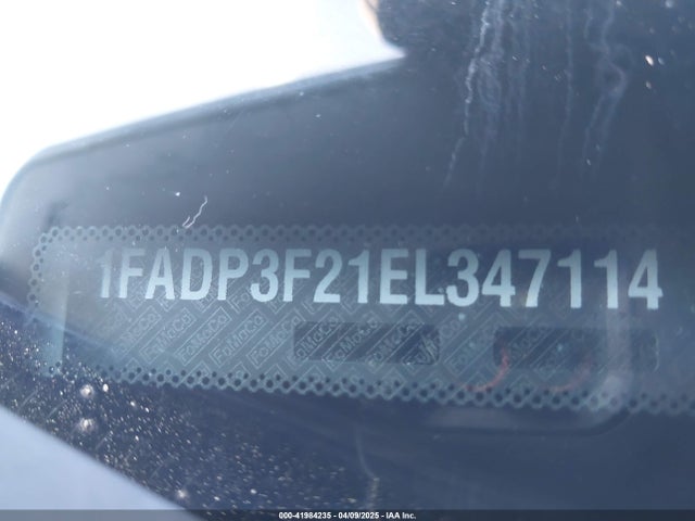 1FADP3F21EL347114 Ford FOCUS SE