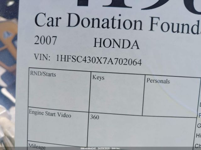 2007 HONDA VT1100 1HFSC430X7A702064 Photo 9