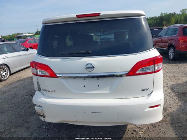 JN8AE2KP6E9102843 Nissan Quest Sv