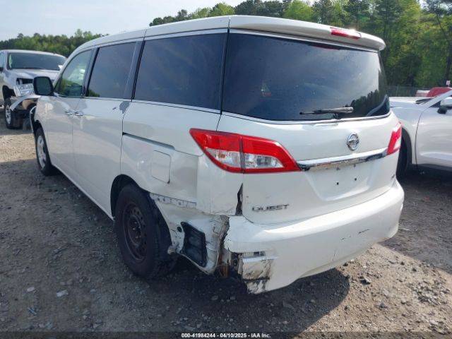 JN8AE2KP6E9102843 Nissan Quest Sv