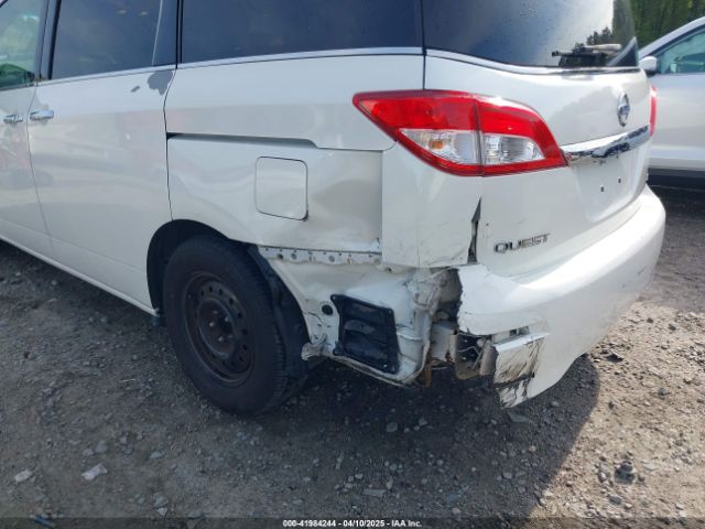 JN8AE2KP6E9102843 Nissan Quest Sv