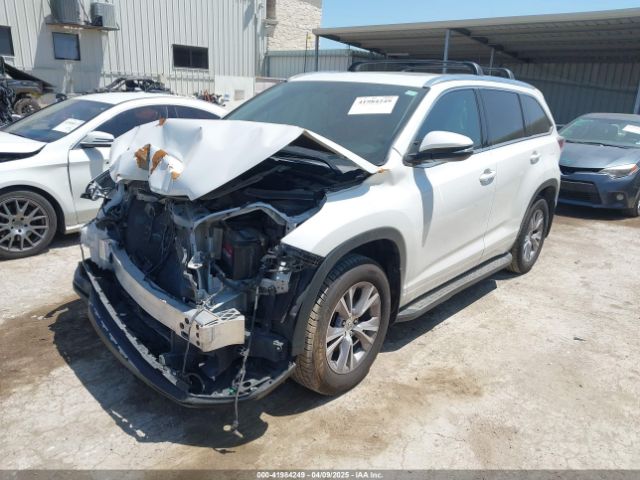 5TDKKRFH1FS050044 Toyota Highlander Xle V6