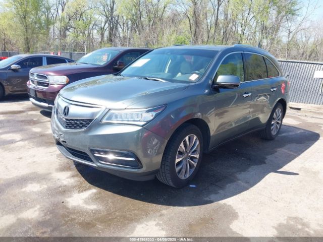 2014 ACURA MDX 5FRYD3H45EB009414 Photo 1