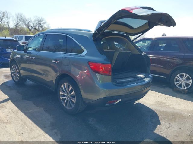 2014 ACURA MDX 5FRYD3H45EB009414 Photo 2