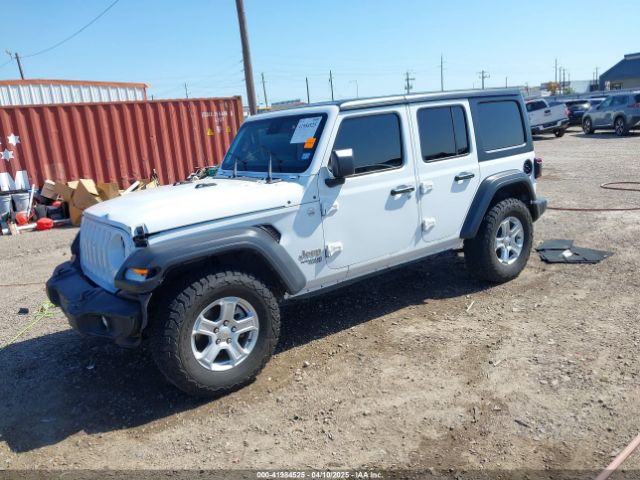 1C4HJXDN7MW535893 Jeep Wrangler Unlimited Sport S 4x4