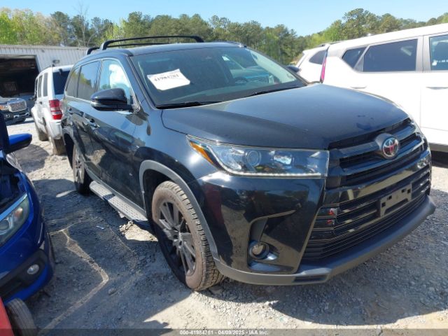 2019 TOYOTA HIGHLANDER 5TDJZRFH6KS934143