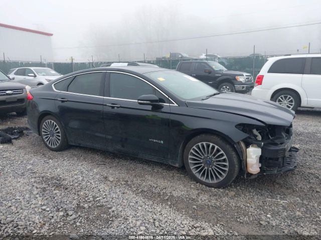 3FA6P0RU7JR182119 Ford Fusion Hybrid Titanium