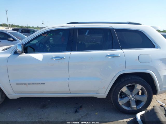 1C4RJECGXEC245842 Jeep Grand Cherokee Overland