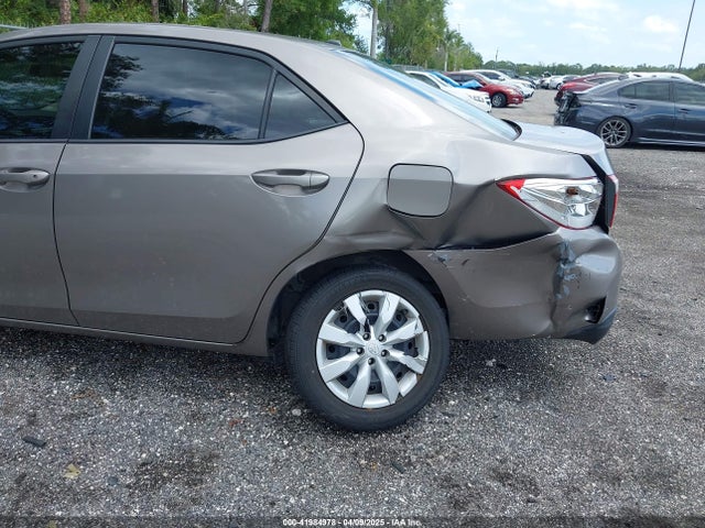 5YFBURHE1GP416916 Toyota COROLLA LE