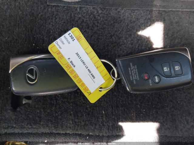 2013 LEXUS LS 460 JTHCL5EF3D5019535 Photo 10
