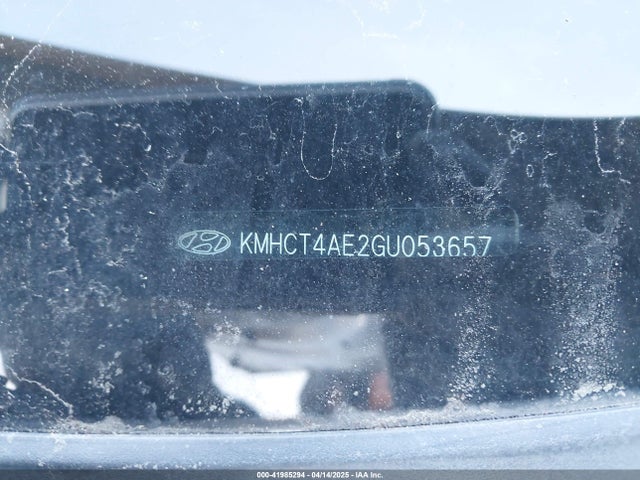 KMHCT4AE2GU053657 Hyundai ACCENT SE