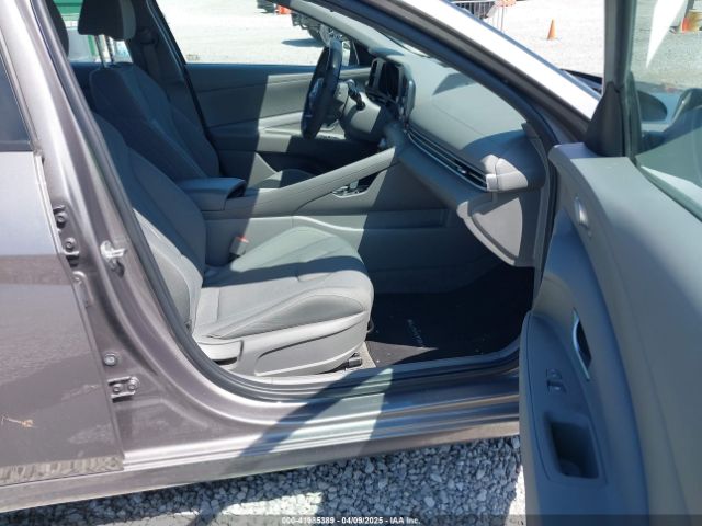 KMHLM4AJ7NU031662 Hyundai Elantra Hybrid Blue