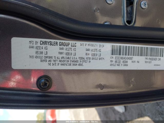 2C3CCABG4EH346967 Chrysler 300 300s