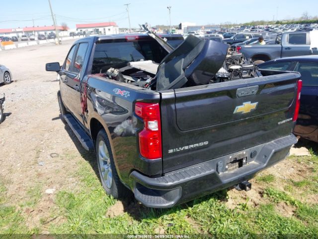 3GCPDBEK8PG173683 Chevrolet Silverado 1500 4wd  Short Bed Custom