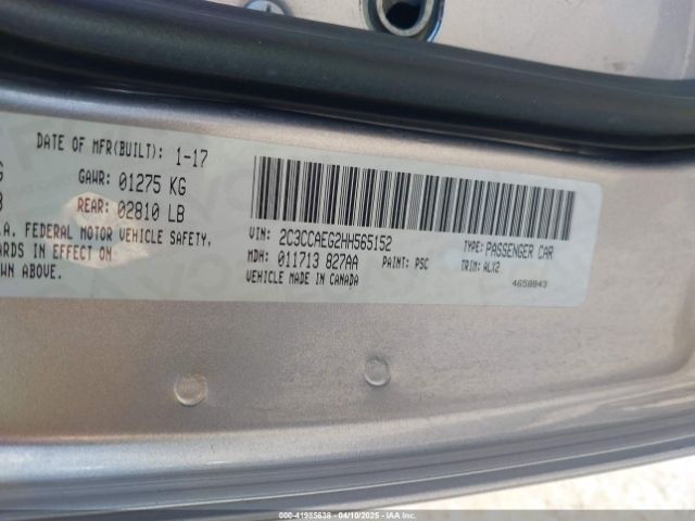 2C3CCAEG2HH565152 Chrysler 300C