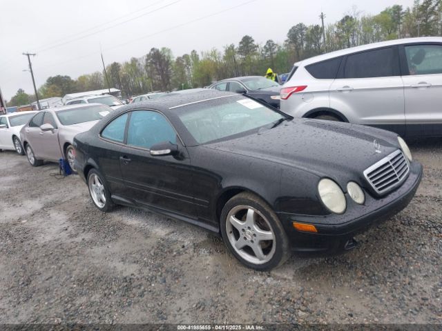 2002 MERCEDES-BENZ CLK 430 WDBLJ70G12T124097