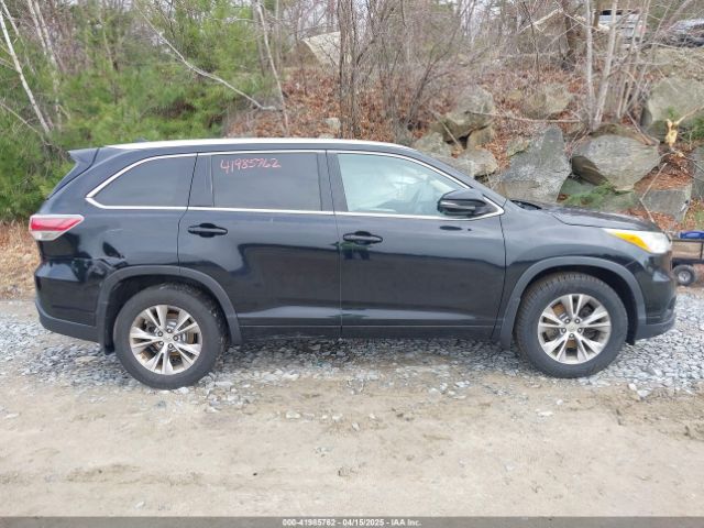 5TDJKRFH2ES062665 Toyota Highlander Xle V6
