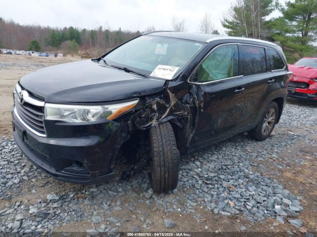 5TDJKRFH2ES062665 Toyota Highlander Xle V6