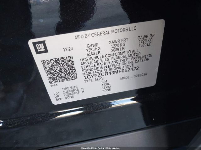 2021 CADILLAC XT4 1GYFZCR43MF052422 Photo 8