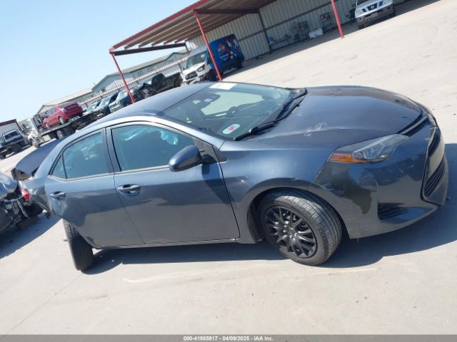 2T1BURHE4JC103687 Toyota COROLLA LE