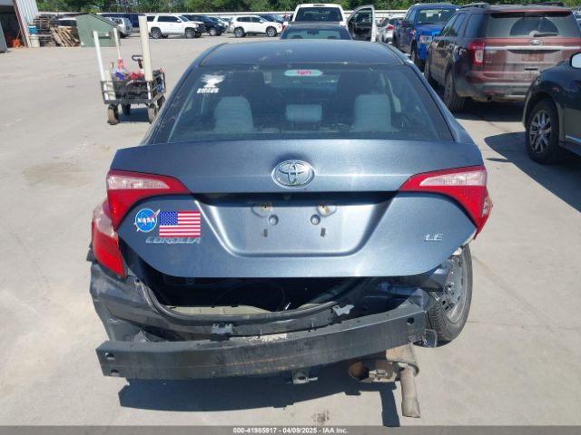 2T1BURHE4JC103687 Toyota COROLLA LE
