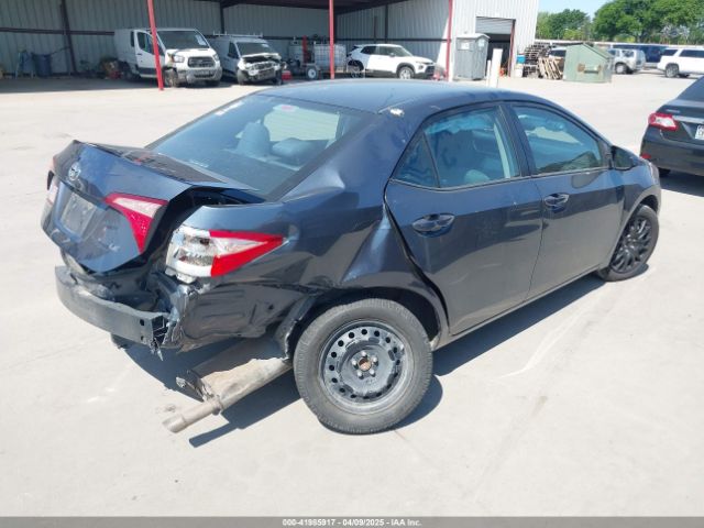 2T1BURHE4JC103687 Toyota COROLLA LE