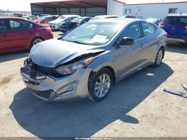 KMHDH4AE4FU226275 Hyundai ELANTRA SE