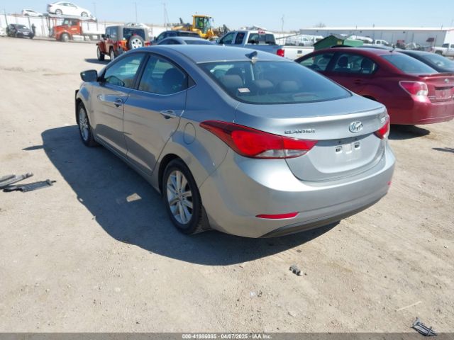 KMHDH4AE4FU226275 Hyundai ELANTRA SE