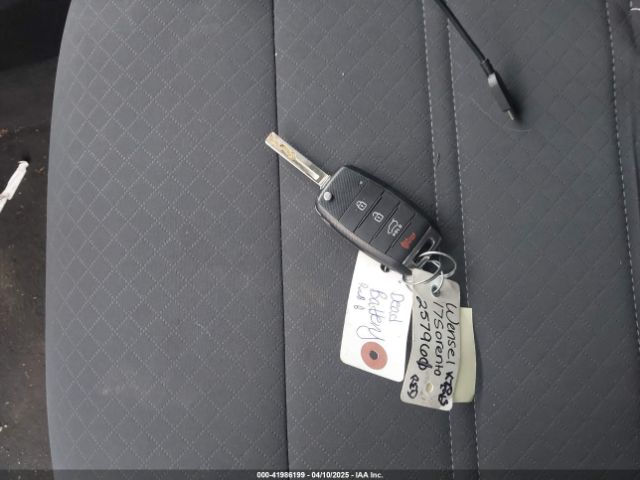 5XYPGDA34HG214036 KIA Sorento 2.4l Lx