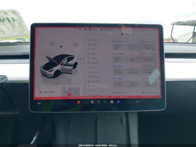 7SAYGDEE2NF403354 Tesla Model Y Long Range Dual Motor All-wheel Drive