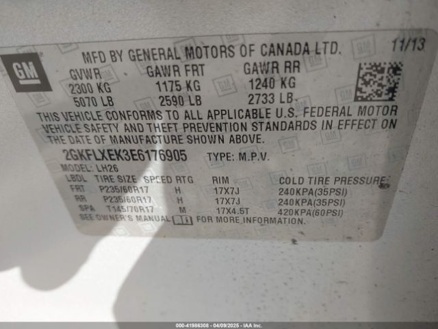 2GKFLXEK3E6176905 GMC Terrain Slt-1