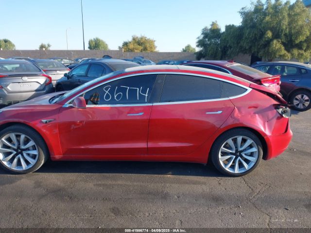 5YJ3E1EA3JF035785 Tesla Model 3 Long Range/mid Range