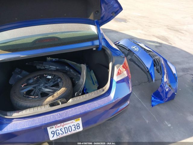 KMHLM4AJ1PU073473 Hyundai Elantra Hybrid Blue
