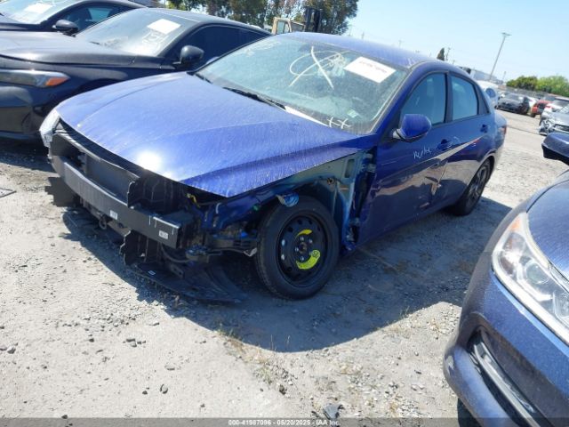 KMHLM4AJ1PU073473 Hyundai Elantra Hybrid Blue