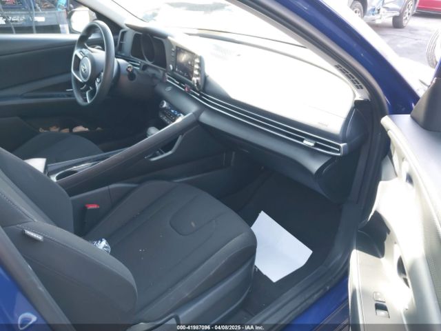 KMHLM4AJ1PU073473 Hyundai Elantra Hybrid Blue