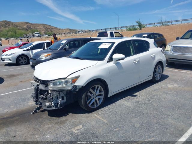 JTHKD5BH6E2191494 Lexus CT 200H