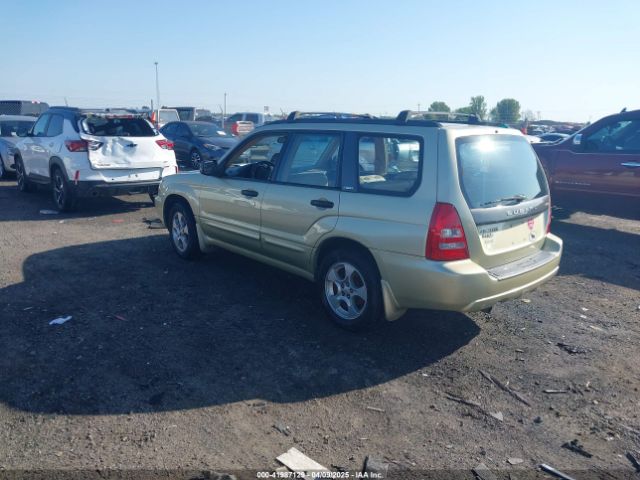 2003 SUBARU FORESTER JF1SG65663H740524 Photo 2