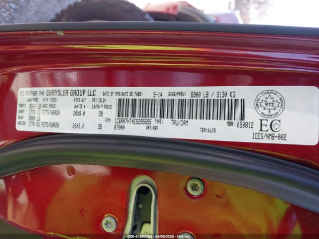 1C6RR7HTXES295695 RAM 2014