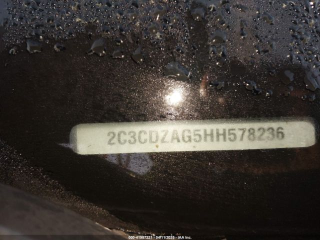 2C3CDZAG5HH578236 Dodge Challenger Sxt