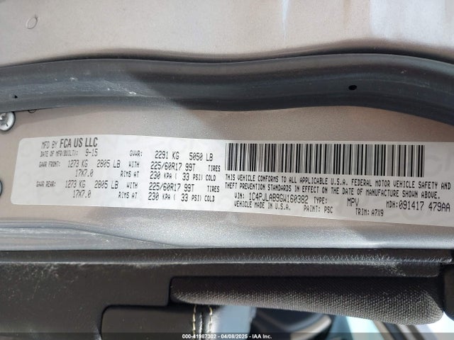 1C4PJLAB9GW160382 Jeep 2016