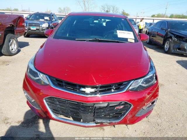 3G1BF6SM9JS570074 Chevrolet Cruze Premier Auto