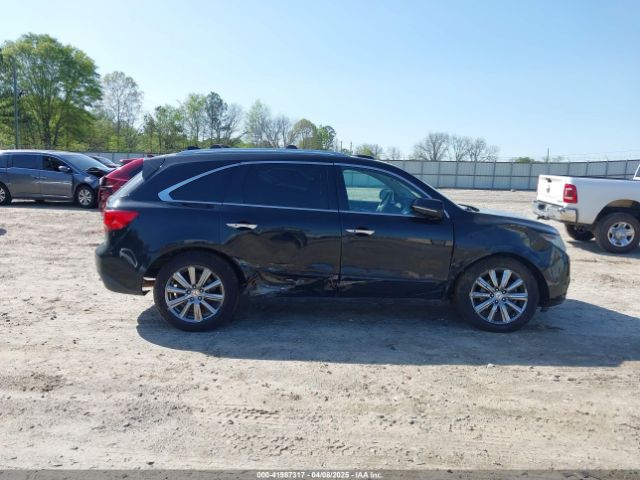 5FRYD4H93GB006578 Acura Mdx Advance   Entertainment Packages/advance Package
