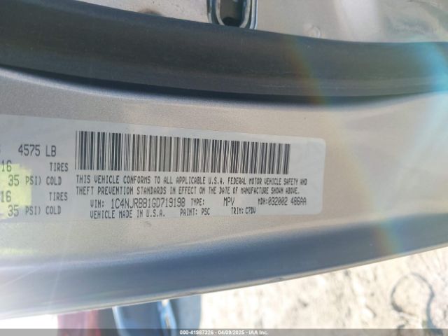 1C4NJRBB1GD719198 Jeep Patriot Sport