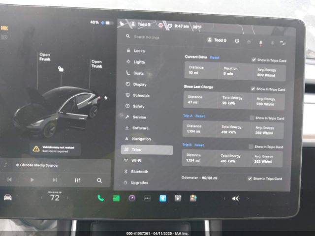5YJ3E1EB3KF432195 Tesla Model 3 Long Range/performance
