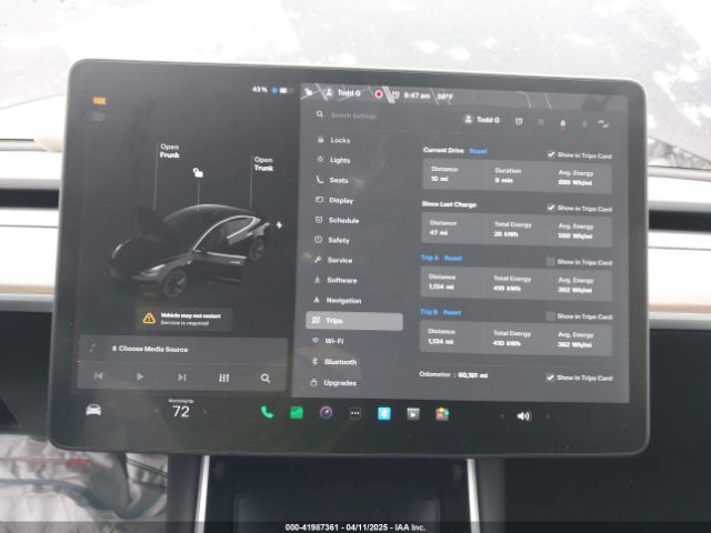 5YJ3E1EB3KF432195 Tesla Model 3 Long Range/performance