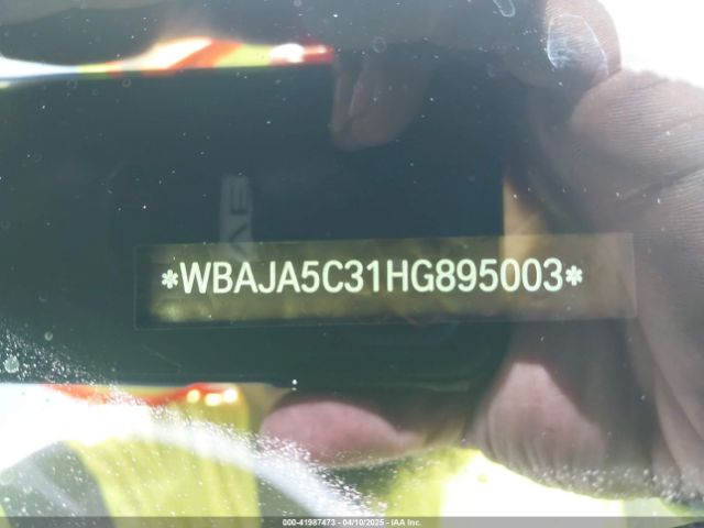 WBAJA5C31HG895003 BMW 2017